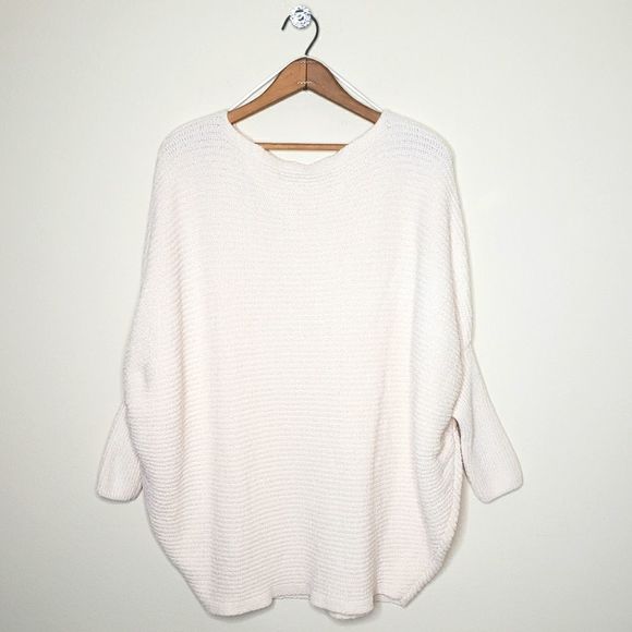 Being Sweet Batwing Chenille Sweater (White) - Picture 5 of 11
